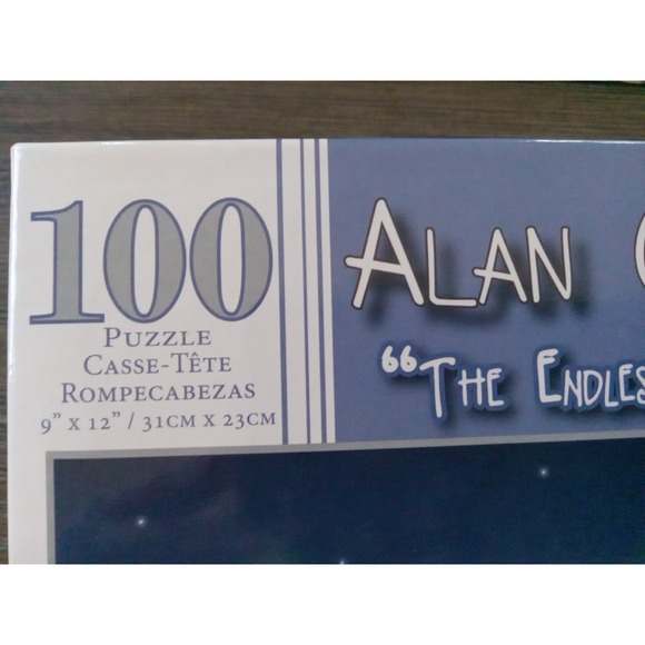Alan Giana "The Endless Night" Papercity Puzzles 100 Piece 9" X 12" Holiday NEW - Picture 3 of 13